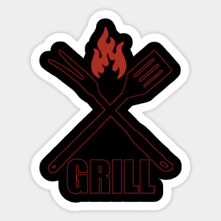 grill Sticker